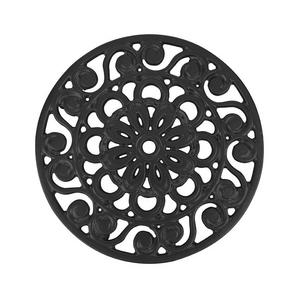 Set of 3 Decorative Cast Iron Metal Trivets