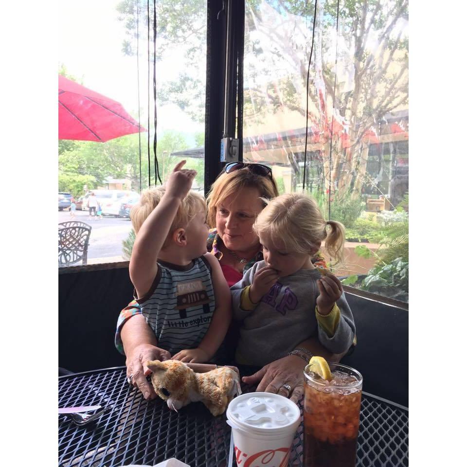 Aunt Lisa with Lincoln & Livia
