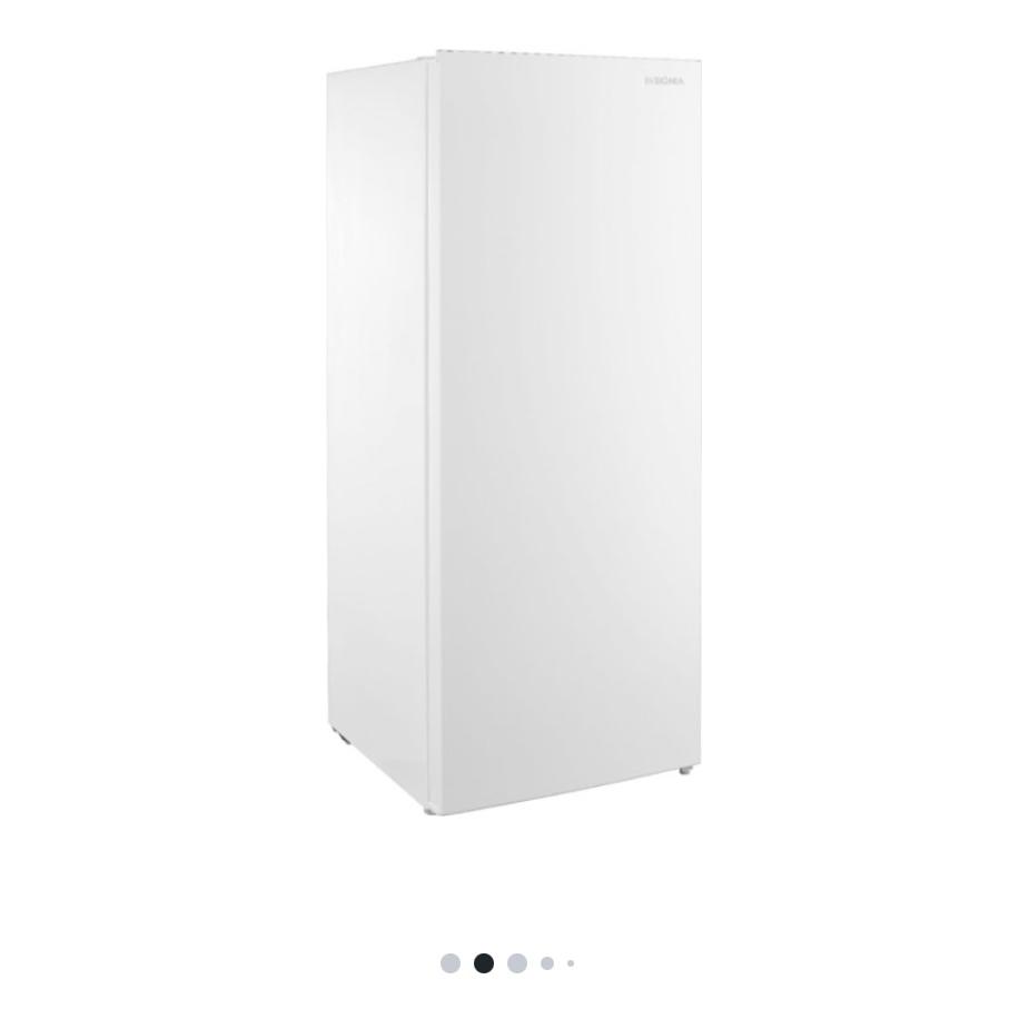 Insignia™ - 7 Cu. Ft. Garage Ready Upright Freezer - White