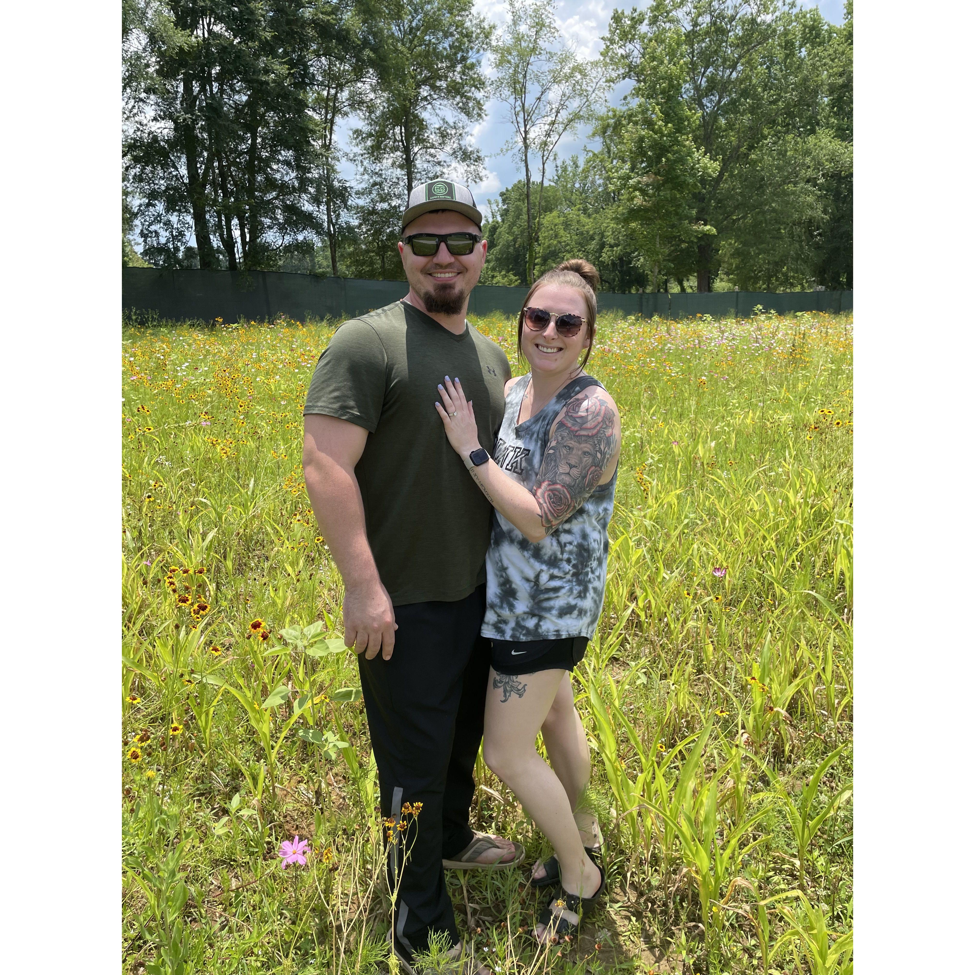 The day he proposed!!