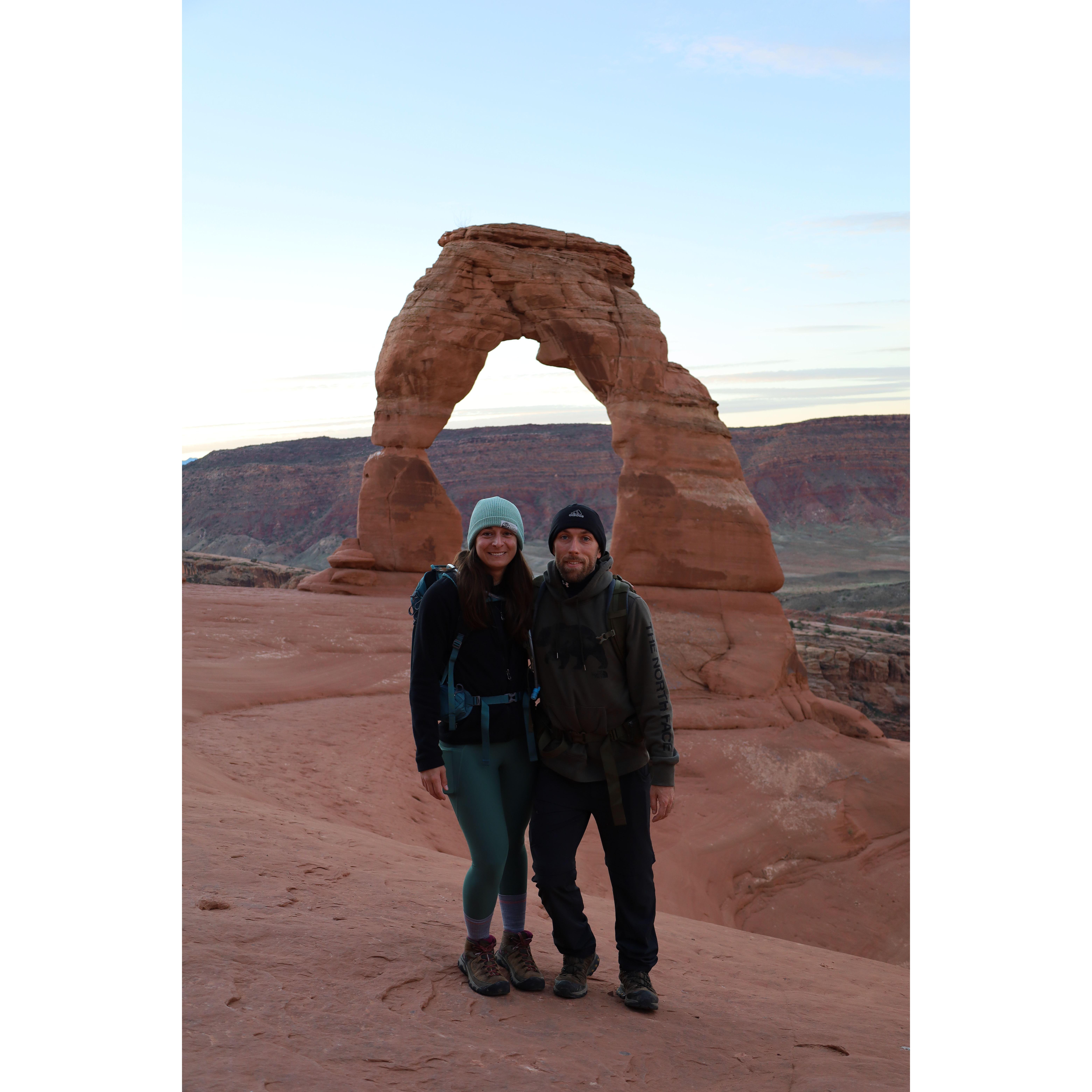 Delicate Arch in Arches National Park