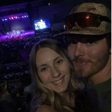 Our first concert together was Dwight Yoakam