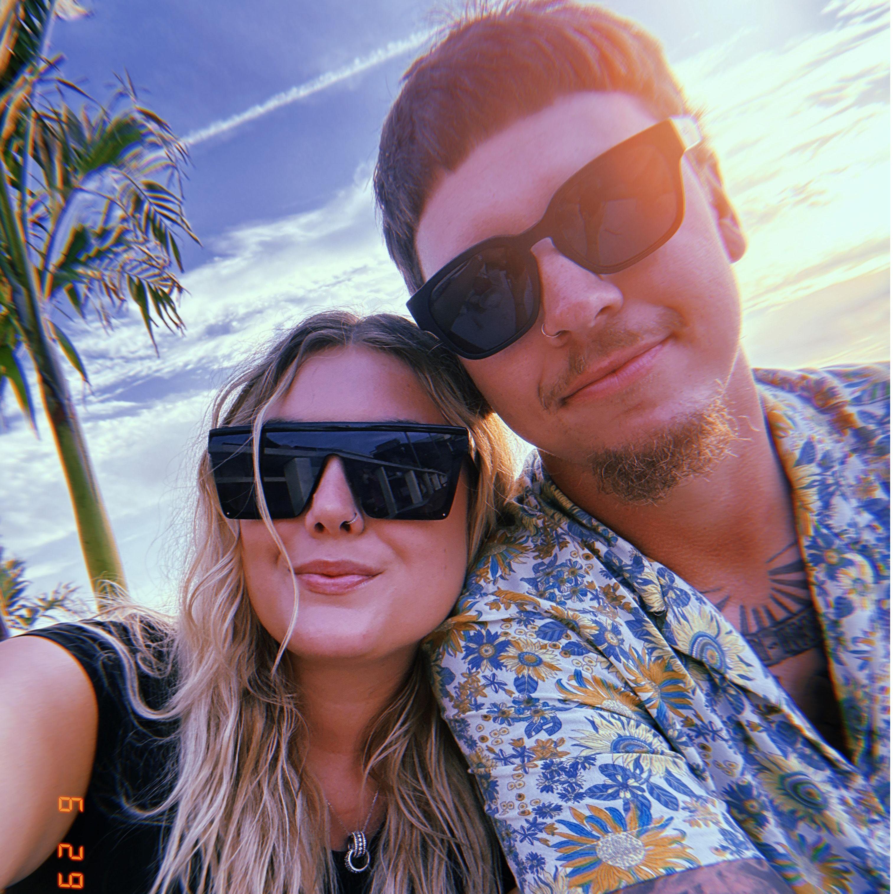 Returning to Rehoboth beach on our one-year anniversary of being engaged
