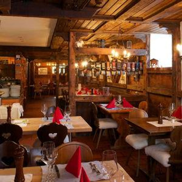 Dinner at Restaurant Schaferstube, Zermatt