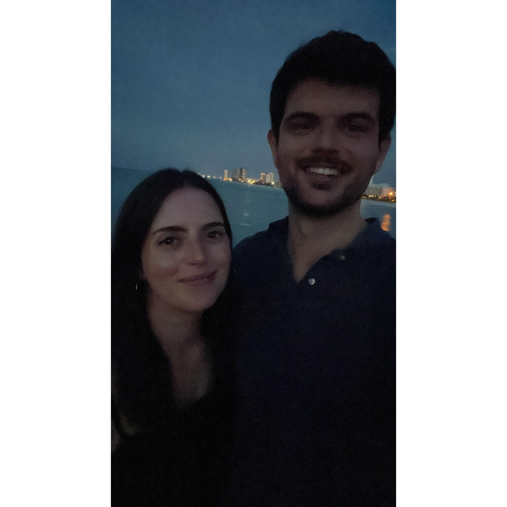 Right after Jordan asked Kristina to be his girlfriend on the pier