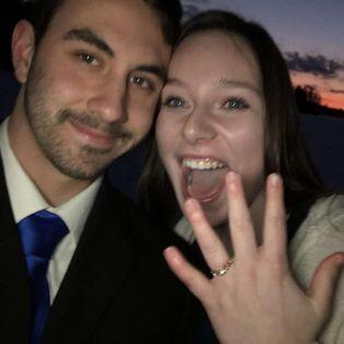 when he proposed!!!