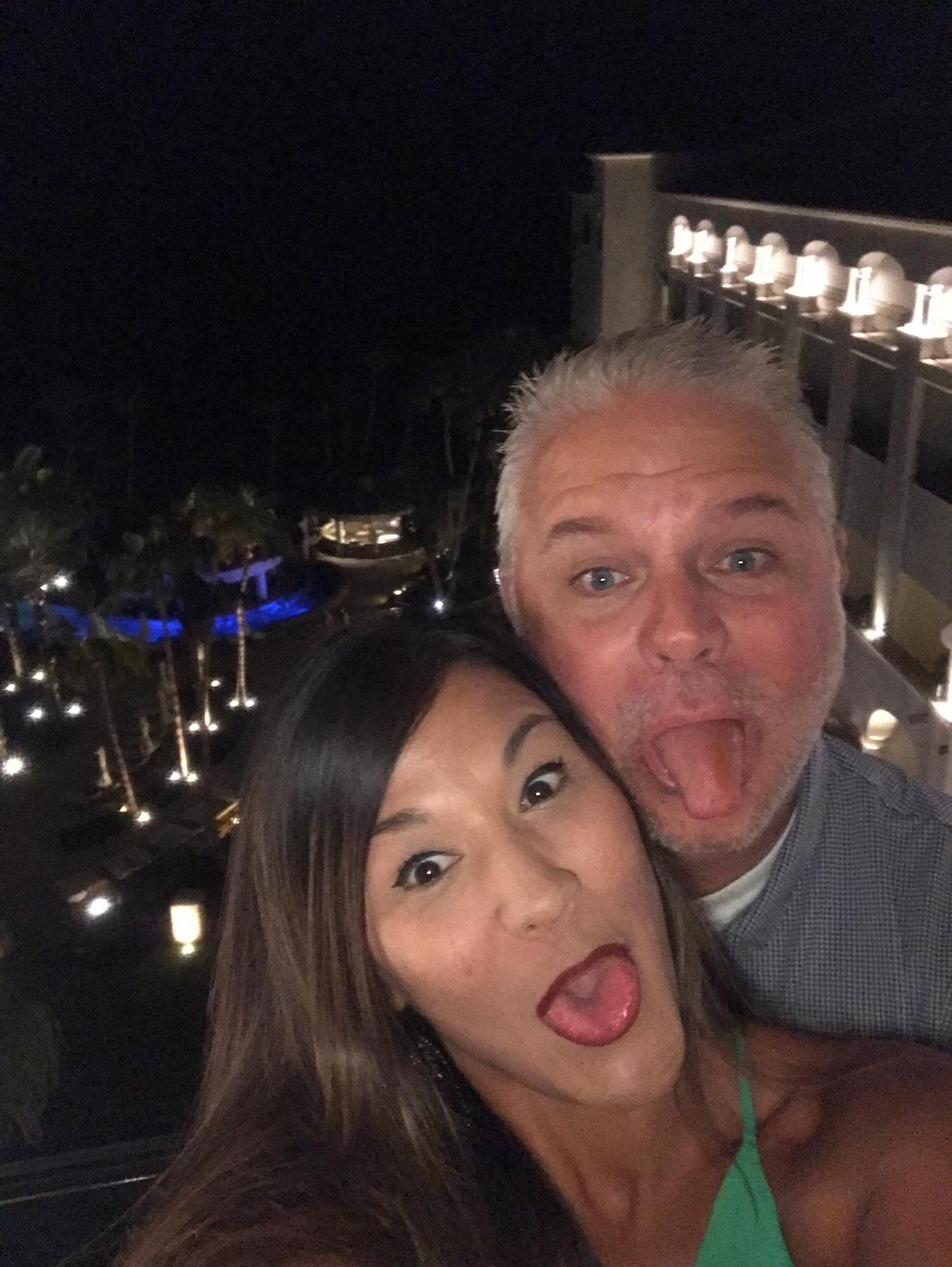 Silly faces (maybe too many drinks) 2016 Cabo, Mexico