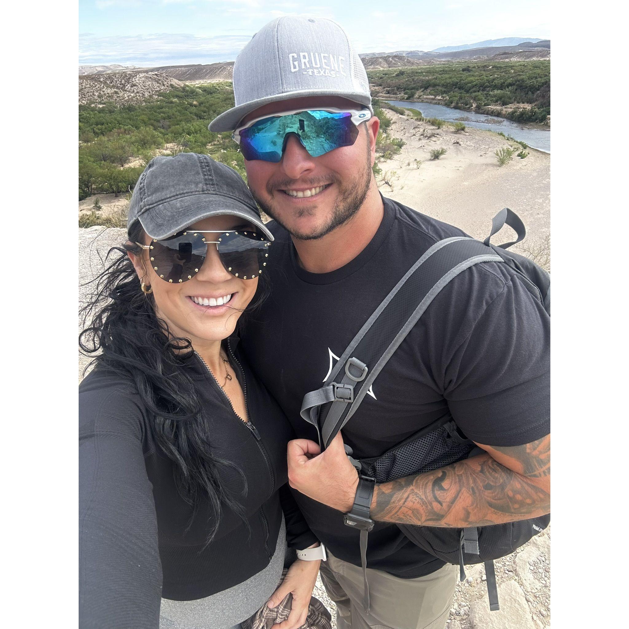 A hiking trip to Big Bend National Park.