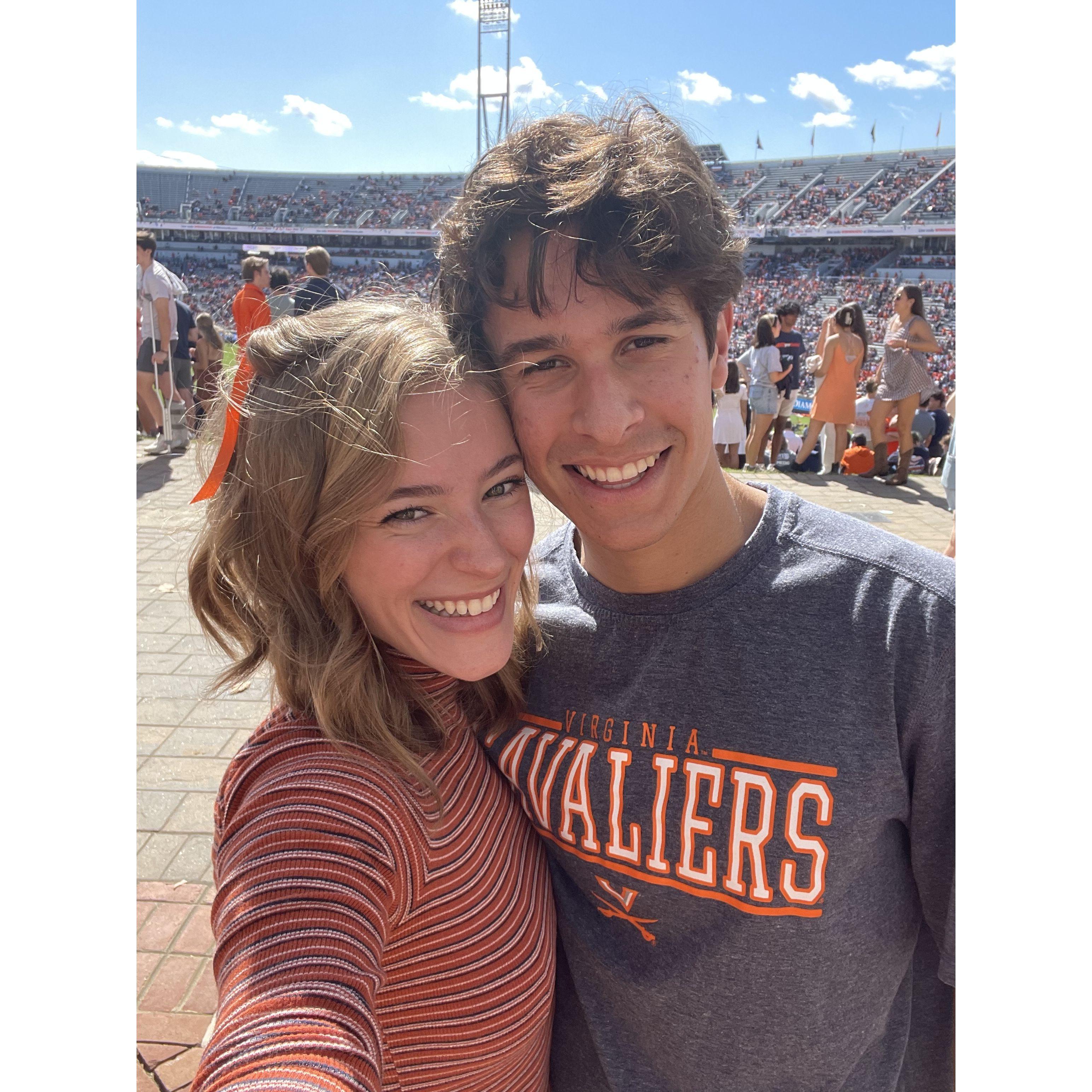Football games! WAHOOWA!