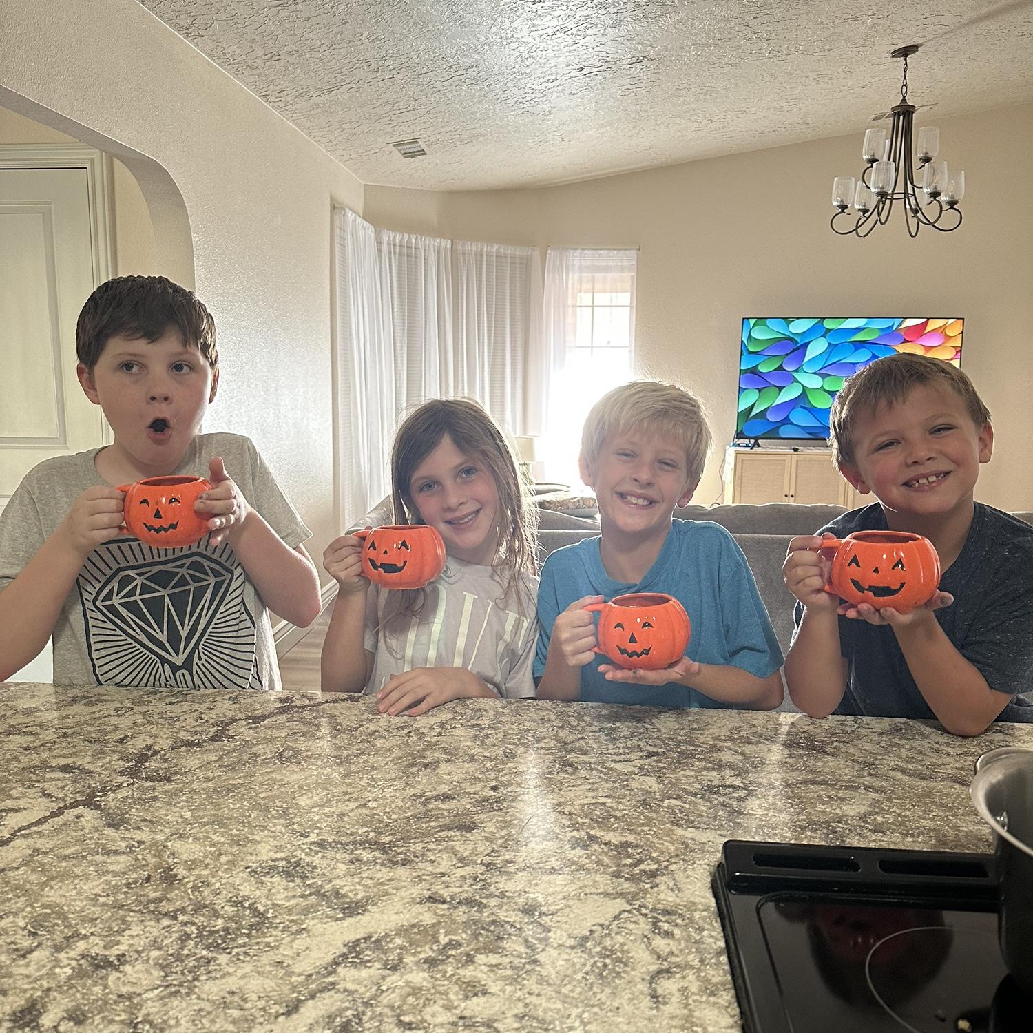 Halloween hot chocolate!