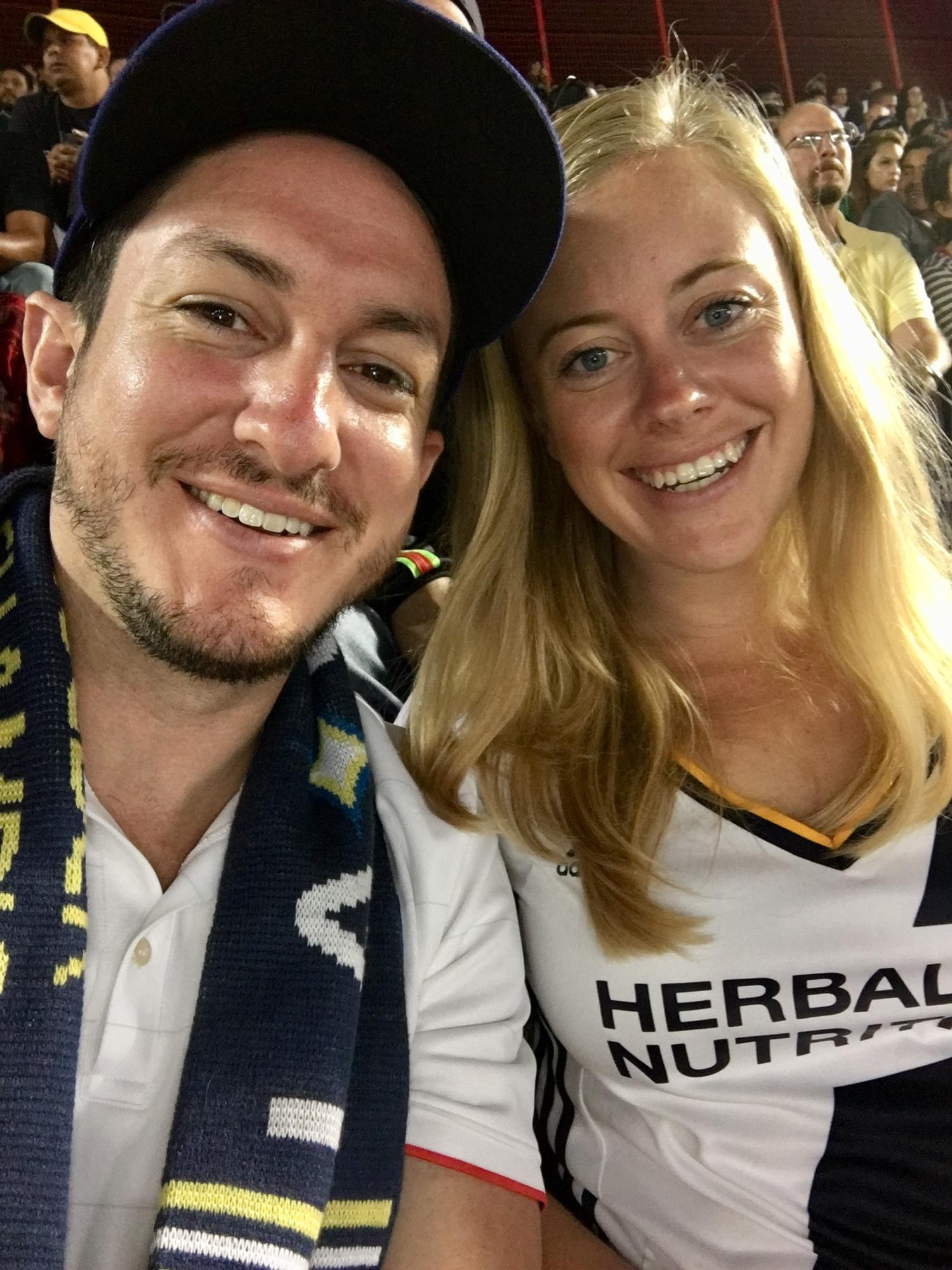 This picture was taken in Nashville at the US National Soccer Team Vs. Mexico