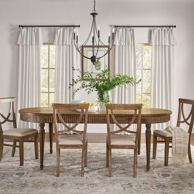 Mercantile Drop Cloth 66-Inch Light Filtering Window Curtain Panel in Off White