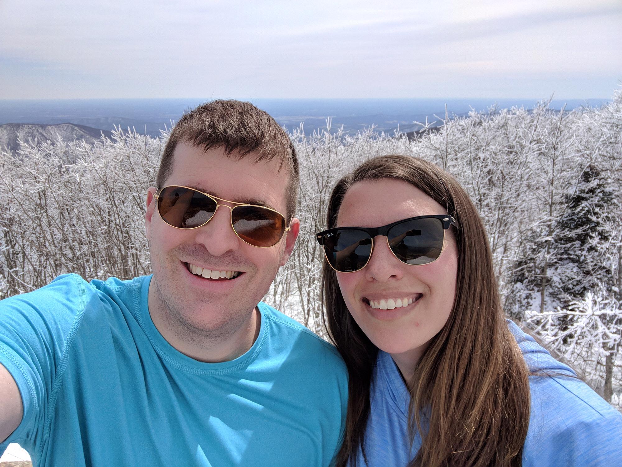 Hiking in the Shenandoah Mountains