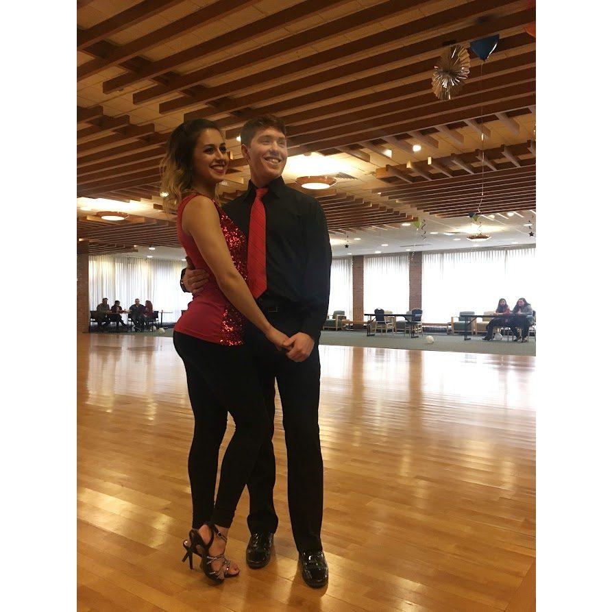 Technically this was our "first dance" together ;)