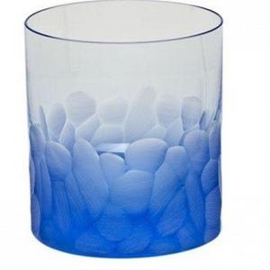 Moser Pebbles Double Old Fashion, Aquamarine