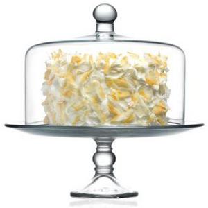 The Cellar Serveware, Glass Cake Stand with Dome, Created For Macy's