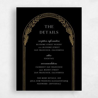 Black Wedding Enclosure - Duluth