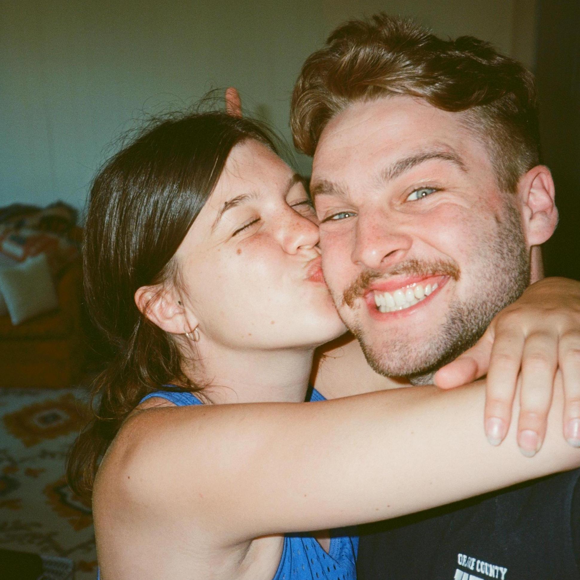 First night in our first apartment!