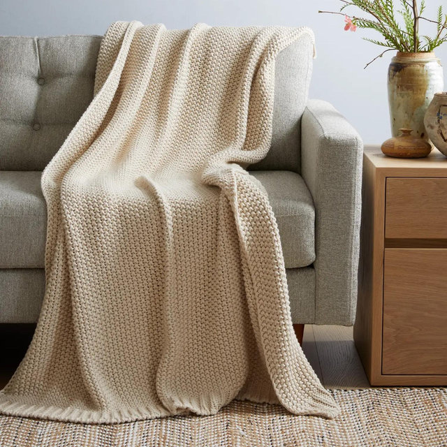 Cotton Fisherman Throw