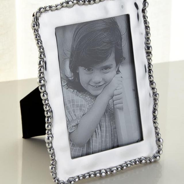 Beatriz Ball Giftables Organic Pearl Picture Frame, 4" x 6"