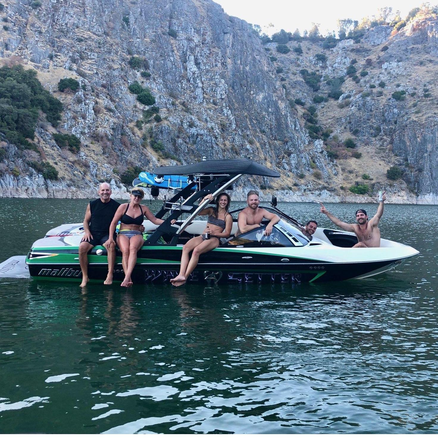 Rumor has it that Ryan was conceived on a boat so it was only natural that he get a boat to continue the family tradition.... 
(HEYYYY G!!!)