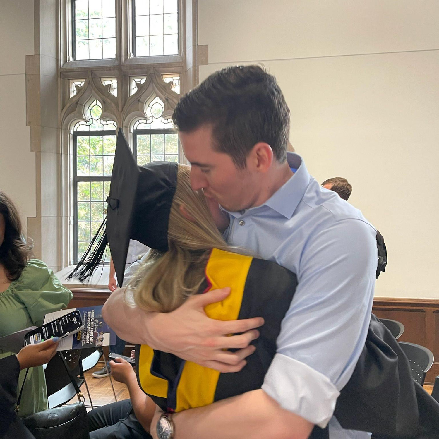 Sarah's graduation from the University of Pennsylvania (June, 2025).