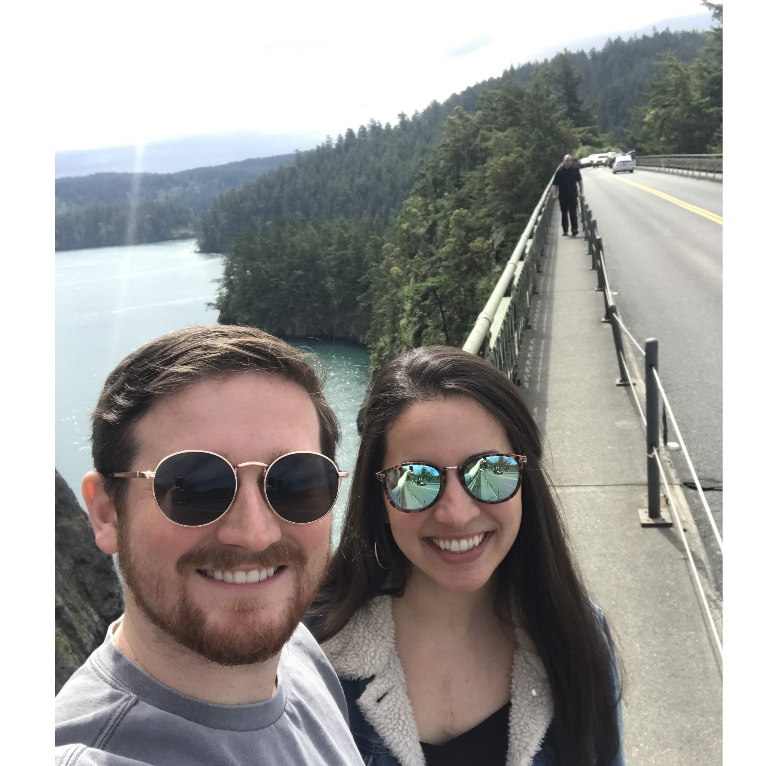 We try to take road trips around Washington whenever we can! Deception Pass, 2019