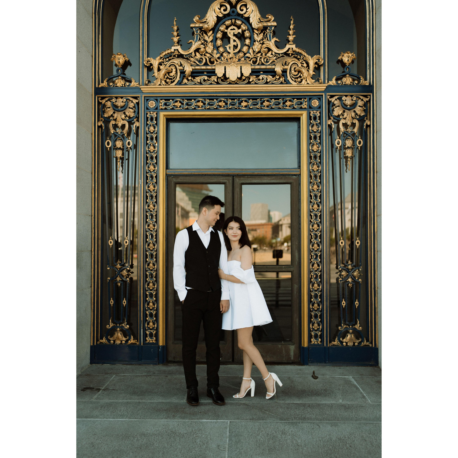 Special moments in front of the City Hall