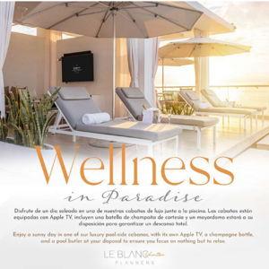 Le Blanc Resort Cabana Reservation