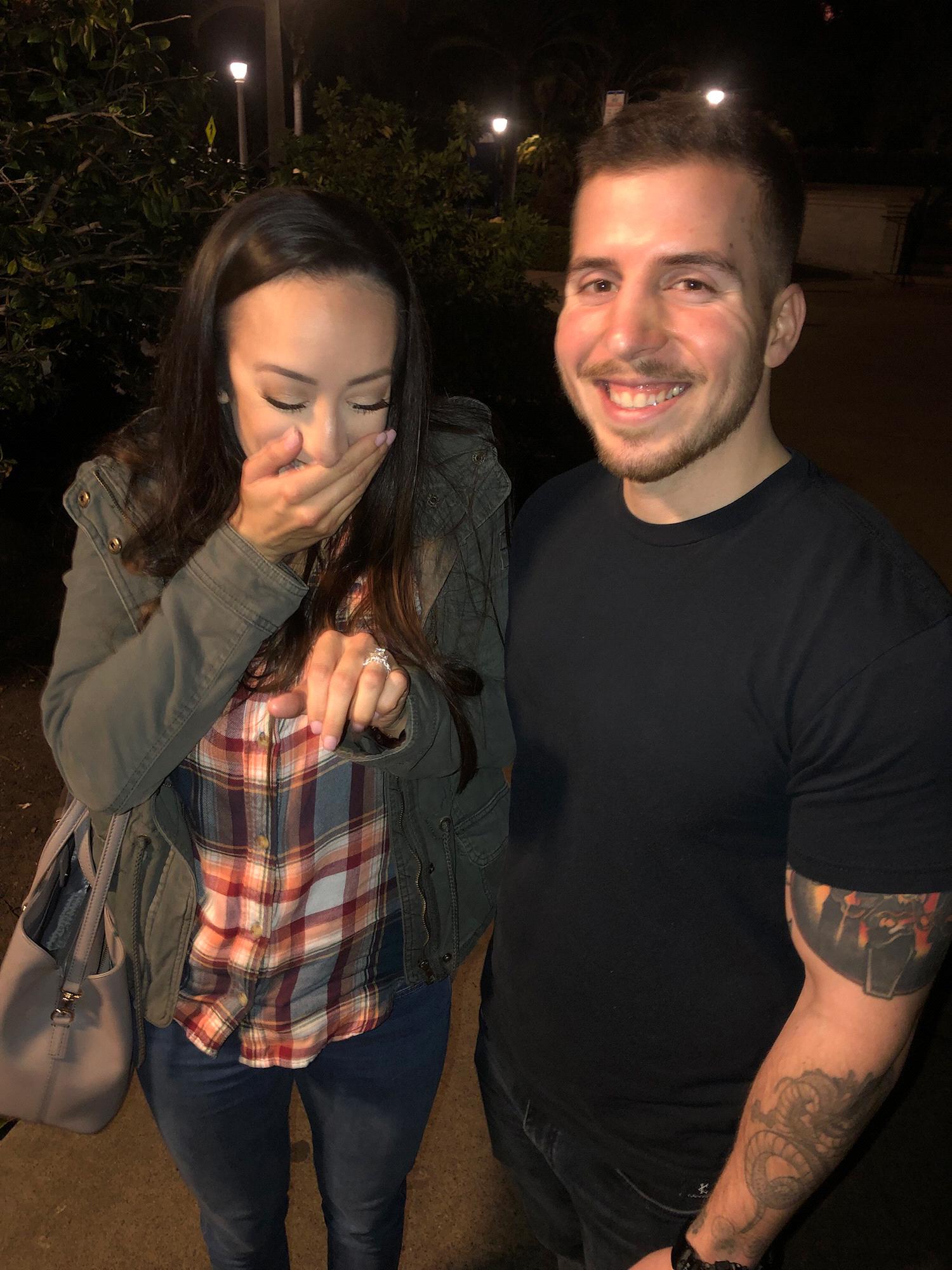 The night I said YES!