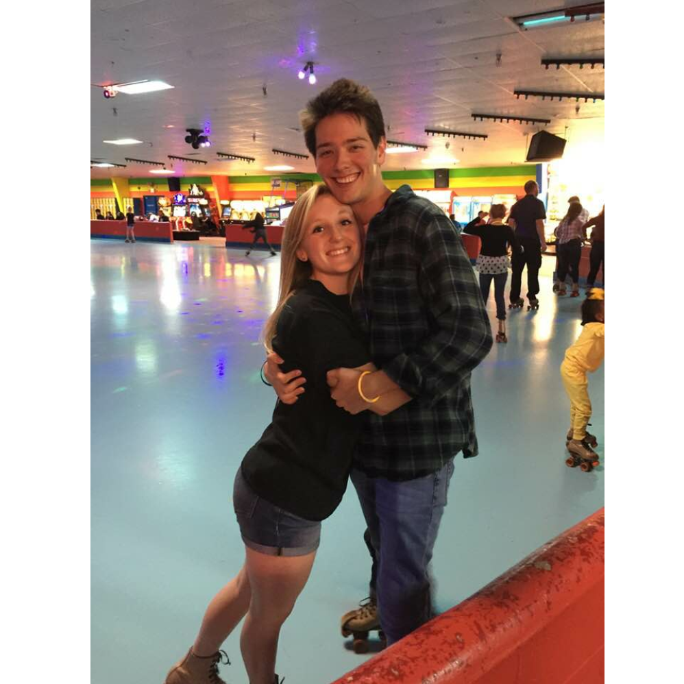 A rare picture of Chris taking part in his favorite activity...