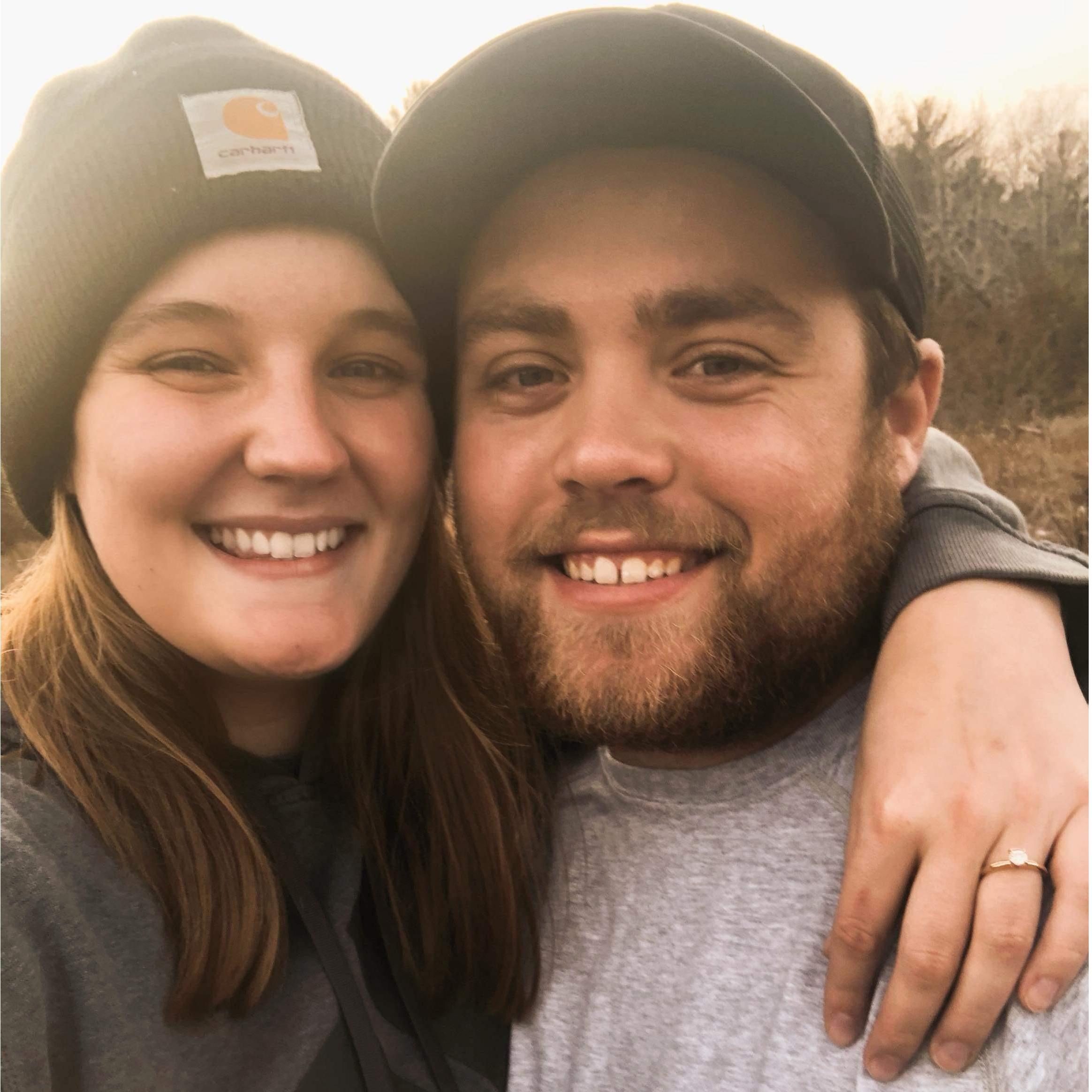 We got engaged! (December, 2020)