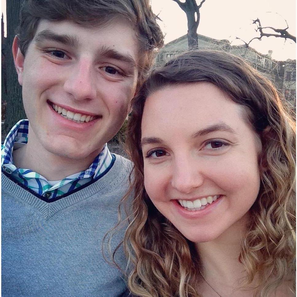To celebrate their first year of dating, Mattie and Justin spent the afternoon in Cincinnati.