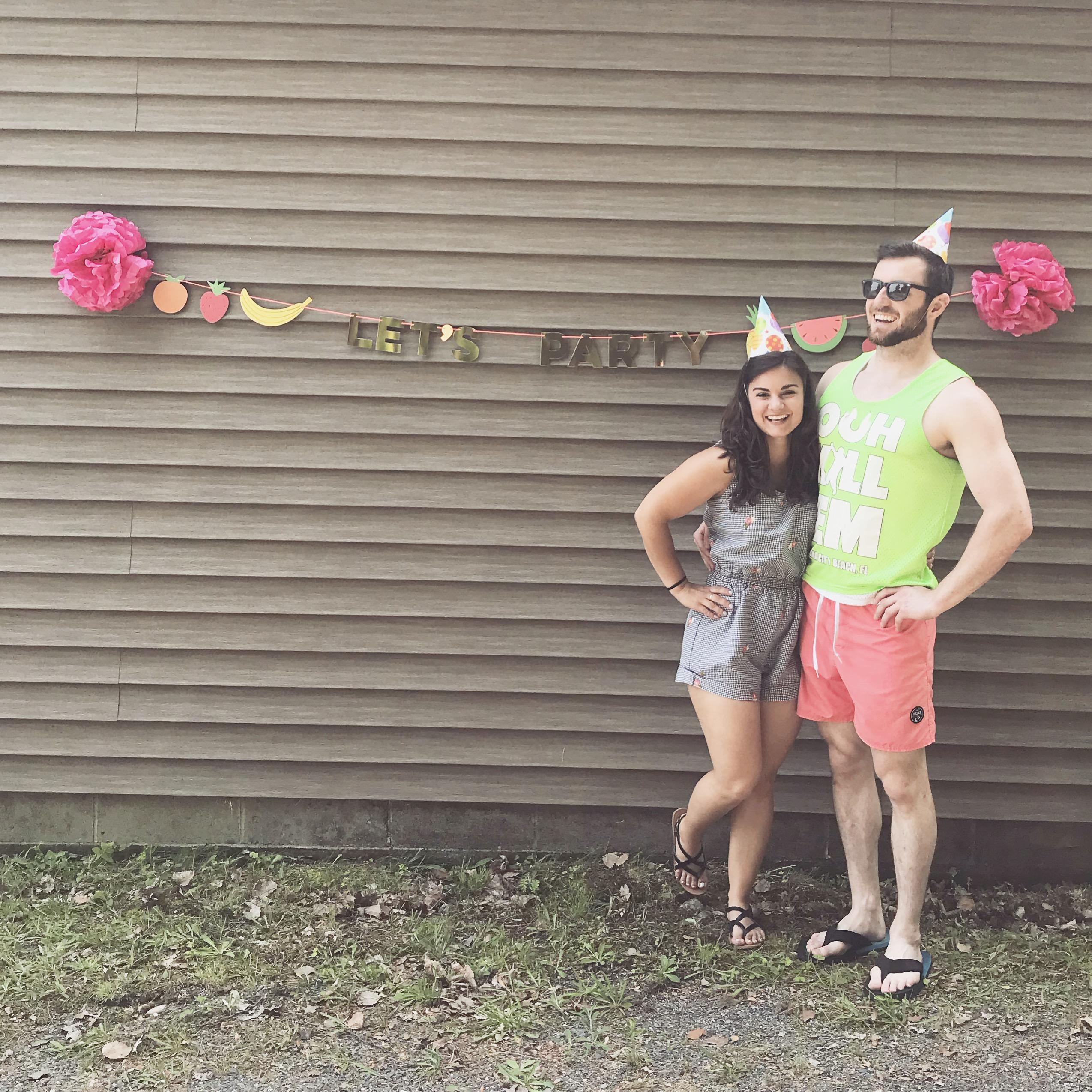This is from their 25 & 26th birthday's at Marissa's camp on Schoodic Lake.