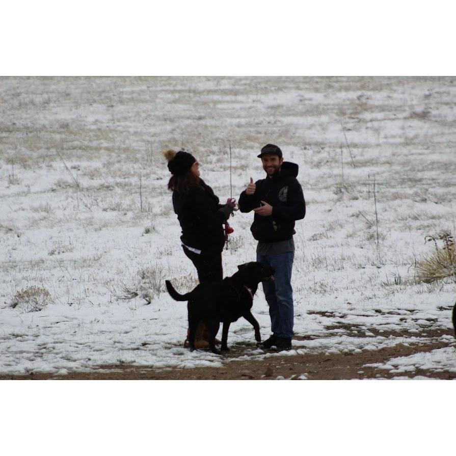 She said yes!