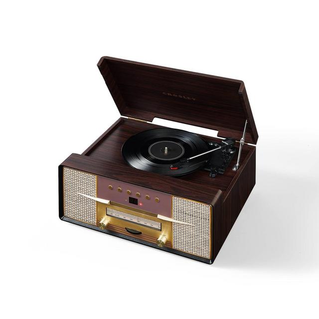 Crosley Rhapsody 7-in-1 Record Player - Mahogany