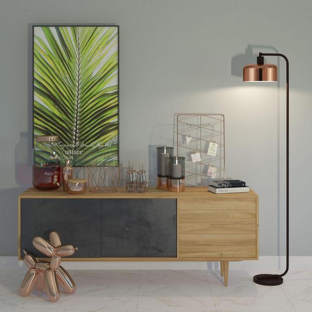 Hudson&Canal Cadmus Floor Lamp in Bronze/Copper