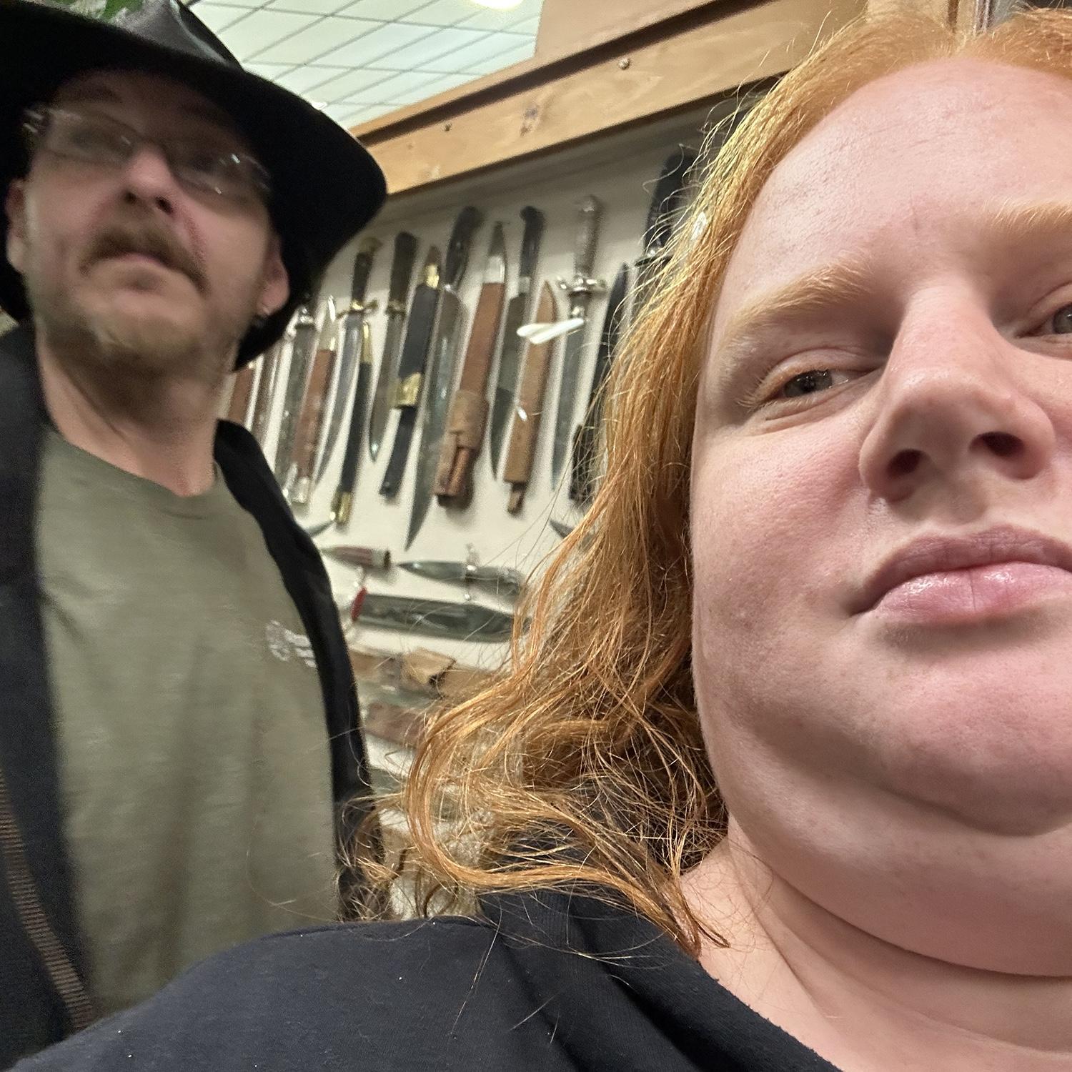 He was trying to point something out to me and I just snapped pictures lol