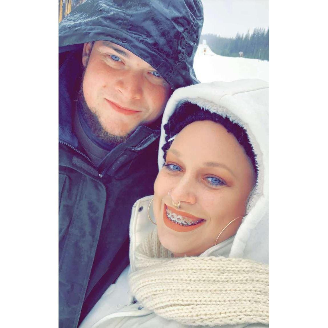 The day after we got Engaged.