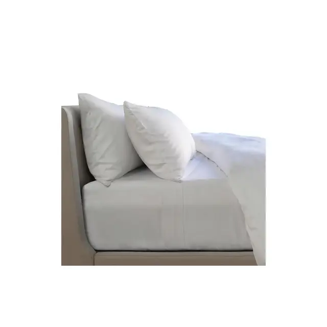 Cariloha Resort 4-Piece Sateen Sheet Set | White | King | Viscose Material | Thermal-Regulating, Extra Soft Cooling Sheets