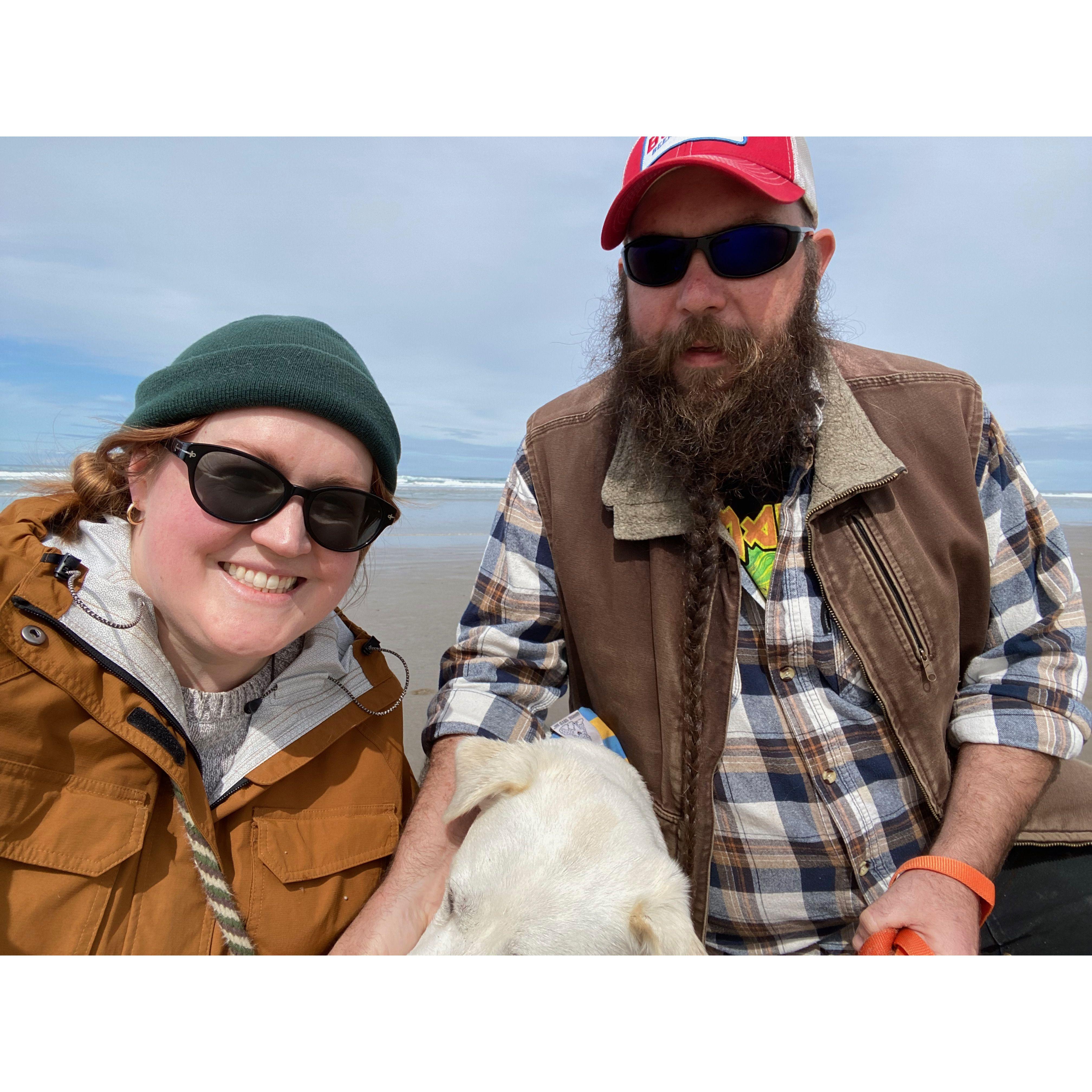 A trip to the coast with Ripley (one of many!)