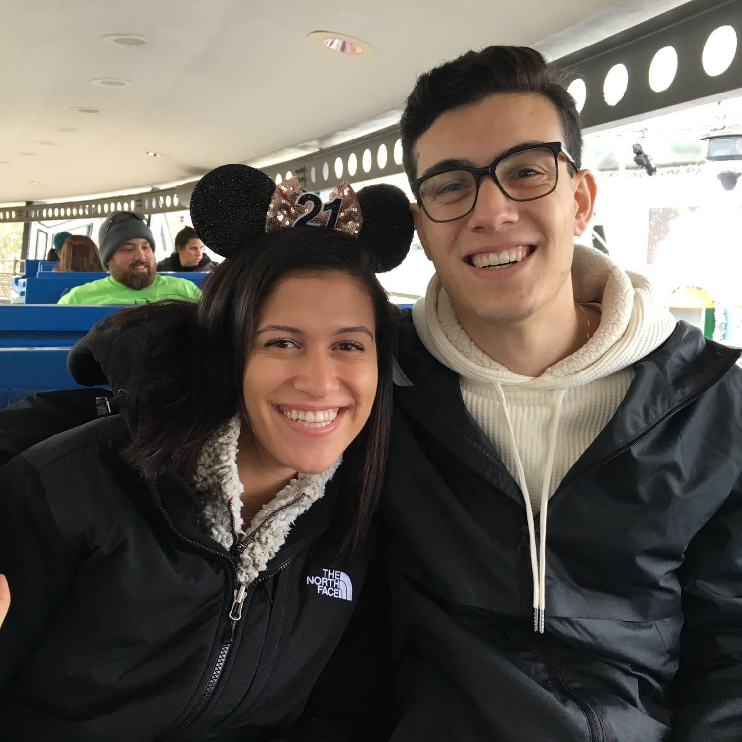 First Disney trip together