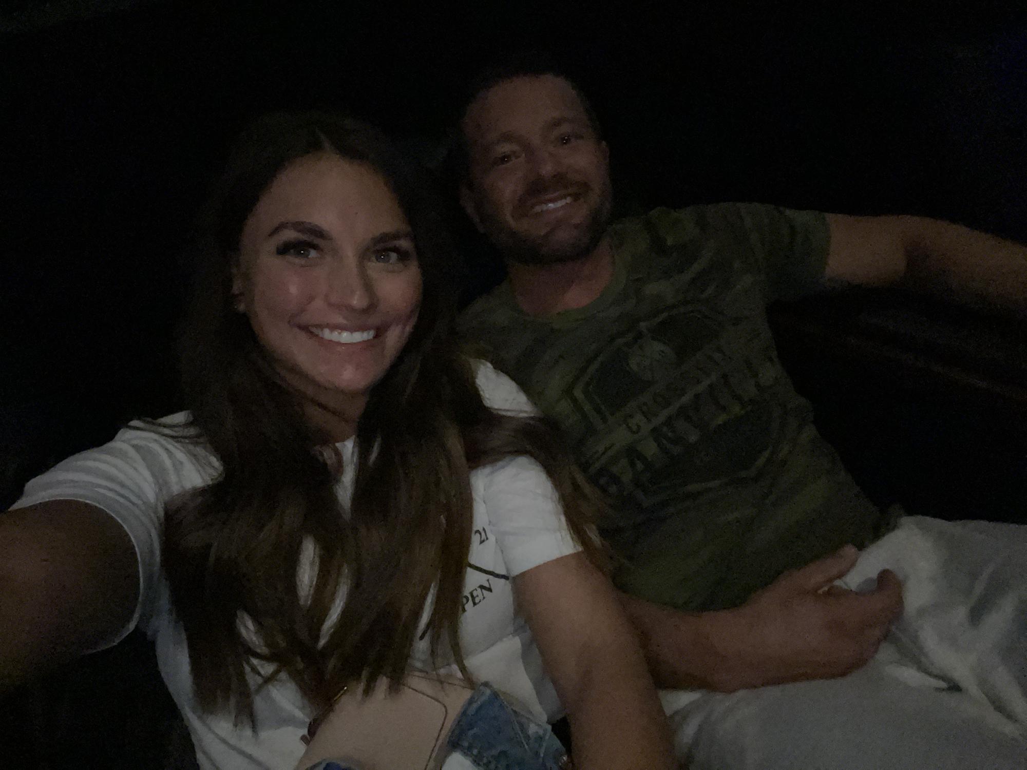 Our first time in a movie theatre since 2019!