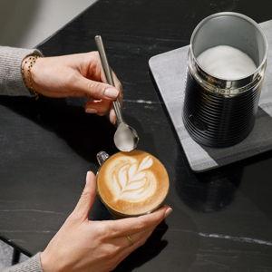 Nespresso Aeroccino 3 Milk Frother, Black, Steel