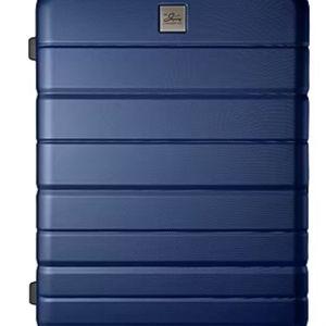 Skyway Everett 28 Inch Hardside Lightweight Checked Spinner Luggage - Midnight