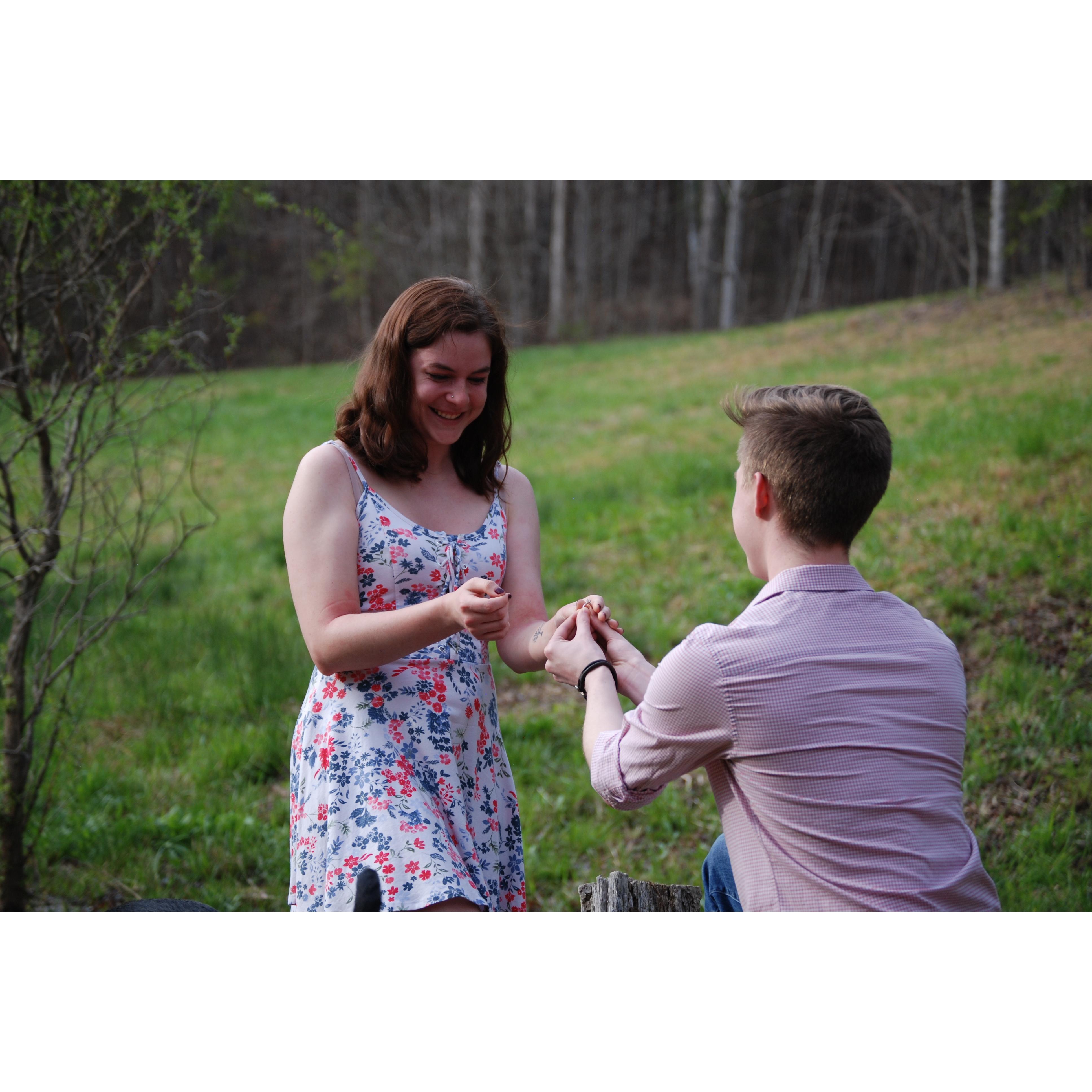 When I said yes