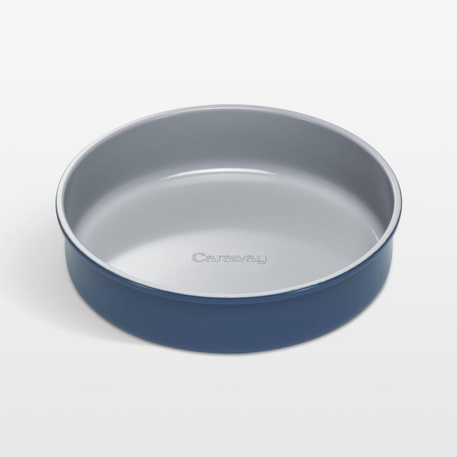 Caraway Navy Non-Stick Ceramic Round Pan