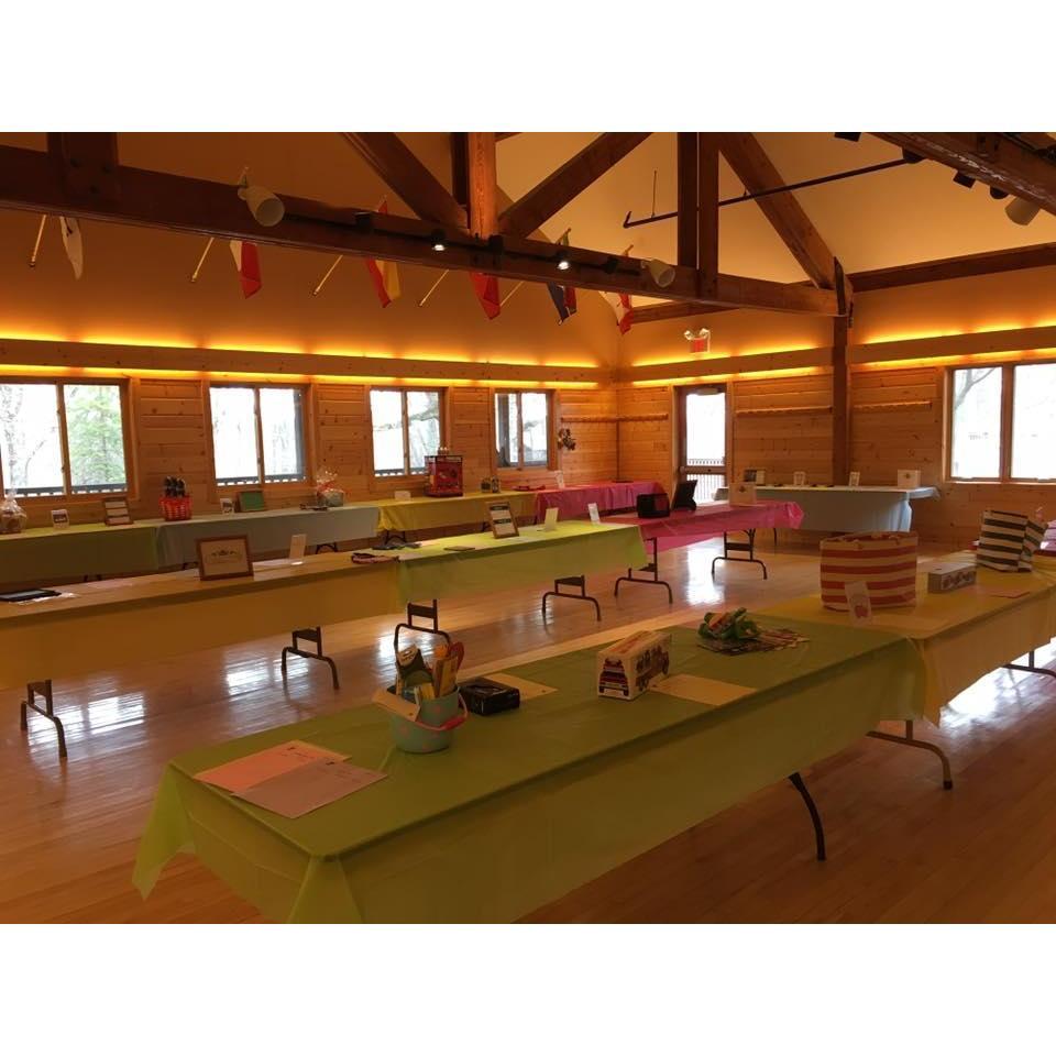 inside the dining hall