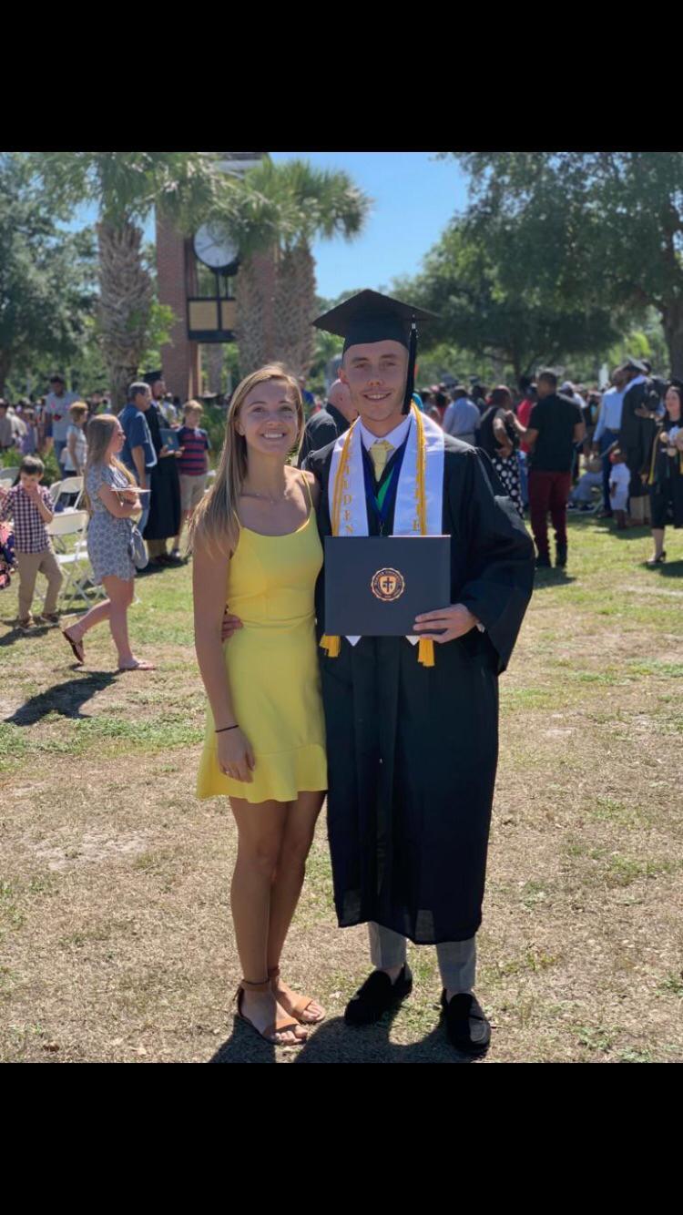 James’ graduation- 2019