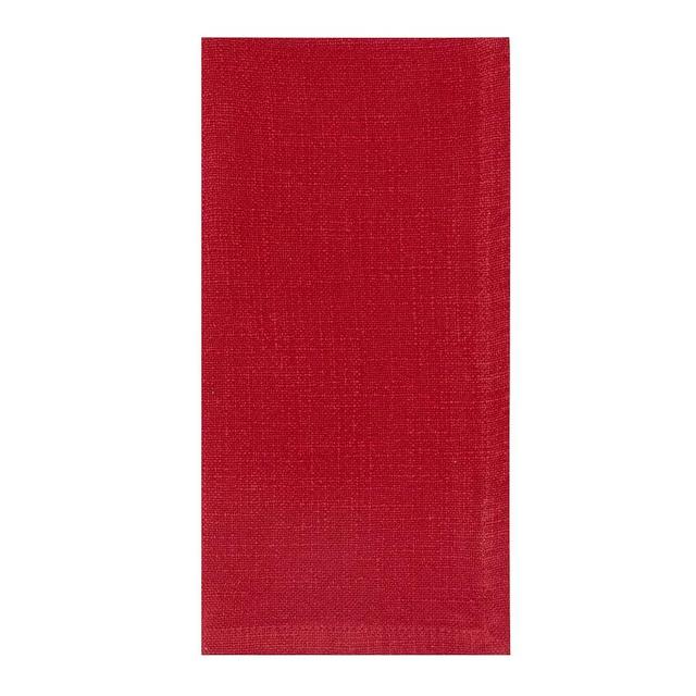 Organic Cotton Casual Napkin, Set of 4 - Cardinal Red